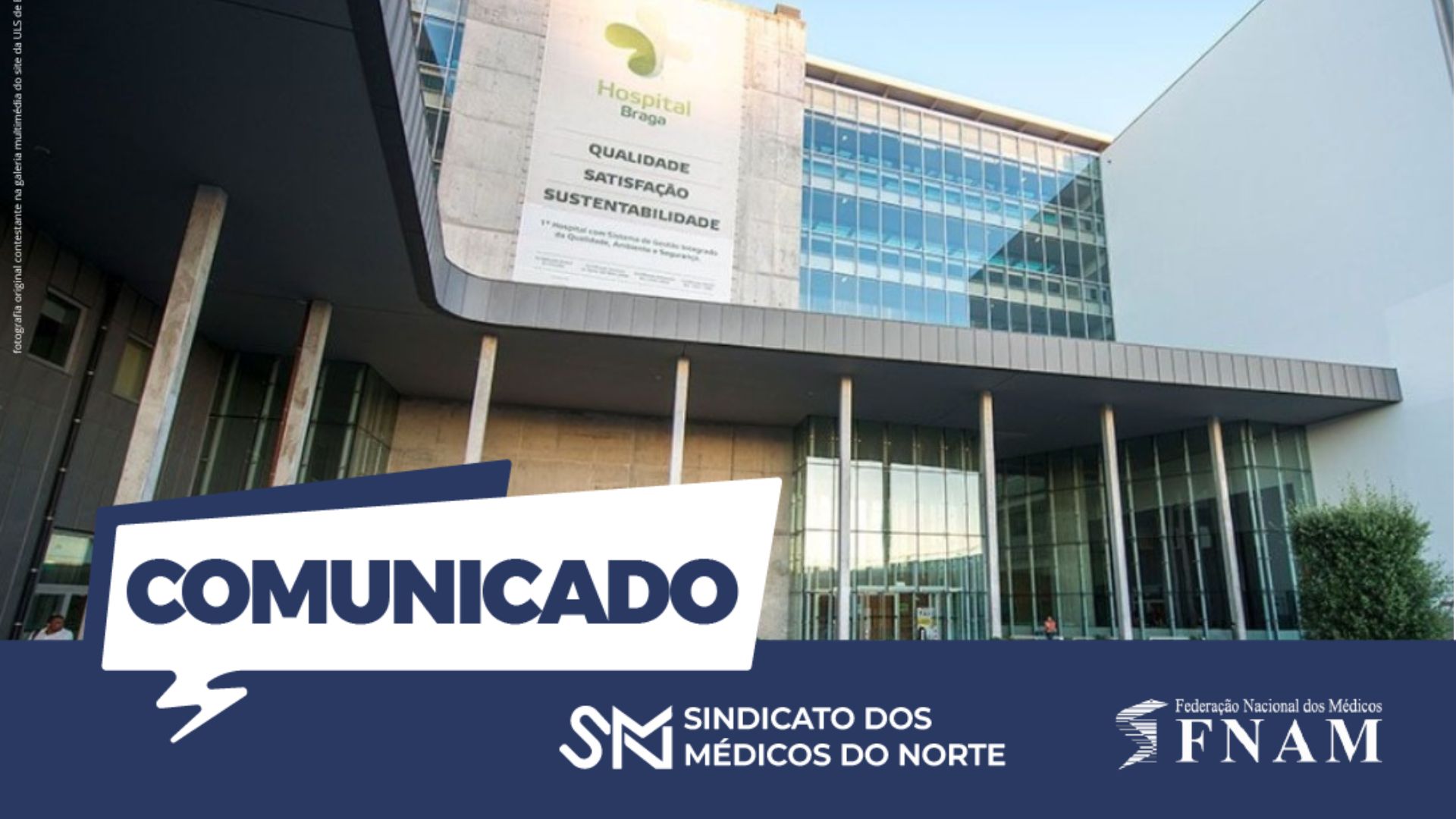 SMN-FNAM estará presente na ação de protesto e conferência de imprensa no Hospital de Braga